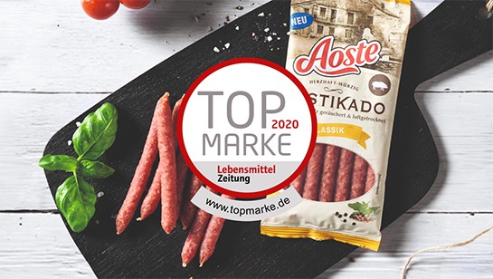 Aoste Rustikado mit Top Marke 2020 Siegel