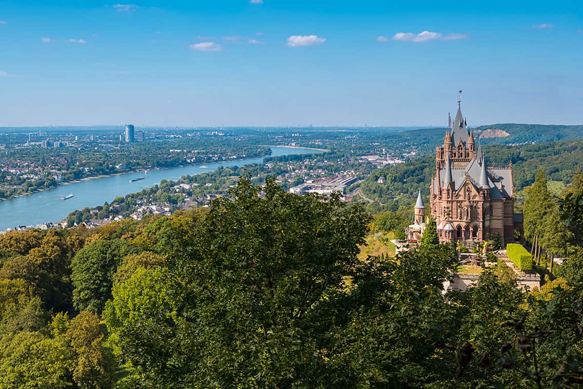 Die schönsten Orte in NRW: Drachenfels im Siebengebirge