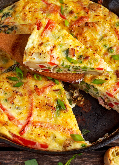 Herzhafte Frittata