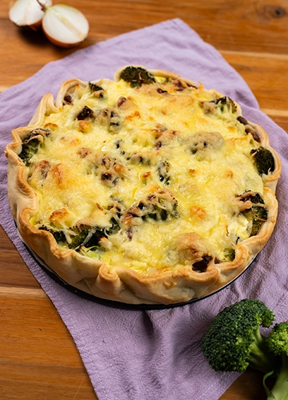 Deftige Brokkoli-Quiche