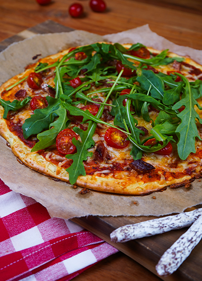 High Protein Pizza