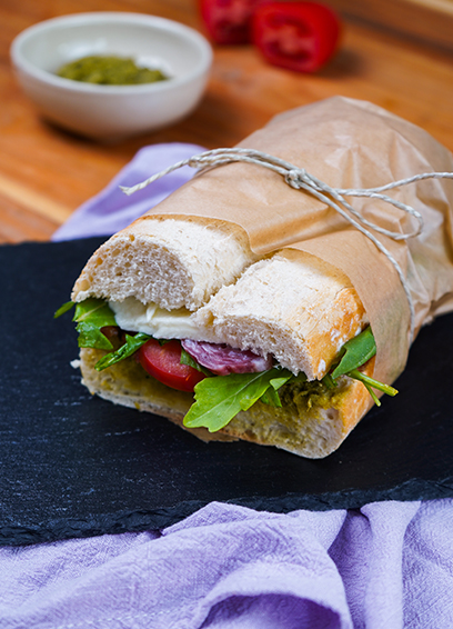 Mediterranes Ciabatta
