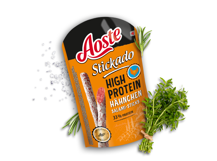 Aoste Stickado Hähnchen