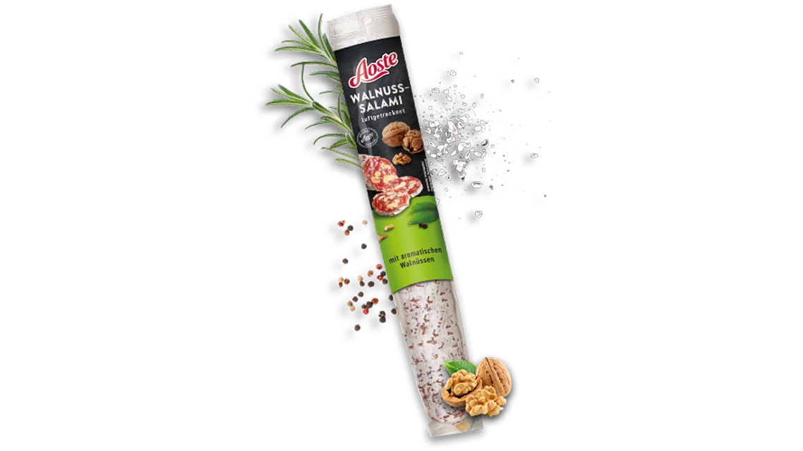 Aoste Walnuss-Salami