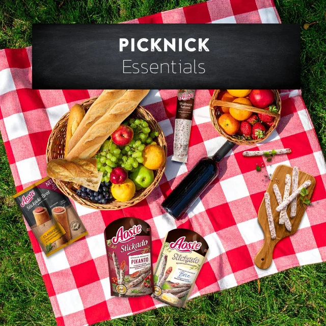 Konntest du die ersten Sonnentage dieses Jahres auch schon genießen? ☀️ Mit ein paar Leckereien unter freiem Himmel wird’s direkt doppelt so gut.

#Aoste #Salami #französischeSalami #Stickado #wir❤️snacking #SalamiSticks #StickadoBrot #Picknick